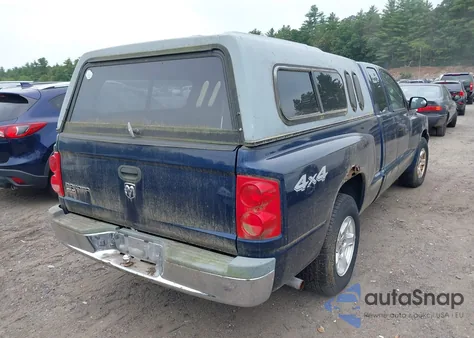 2005 Dodge Dakota Slt from USA, damaged, VIN 1D7HW42K25S220829